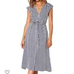 Stripped Summer Dress